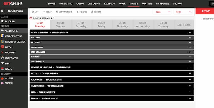Inside look at BetOnline — a trusted name in live esports betting.